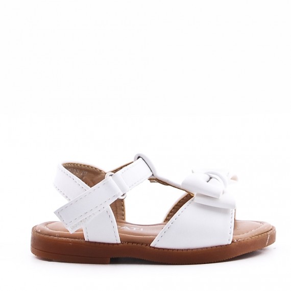 Sandale fille en simili cuir