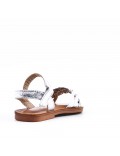 Sandale fille en simili cuir