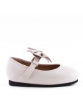 Ballerine fille en simili cuir 