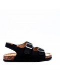  faux leather sandal