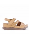 Comfortable faux leather sandal for women