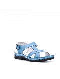 Sandale comfort en simili cuir