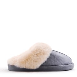 Women's faux fur slipper