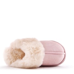 Women's faux fur slipper