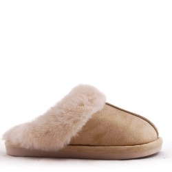 Women's faux fur slipper