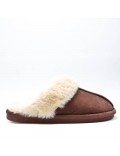 Men's faux fur slipper