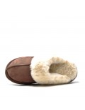 Men's faux fur slipper