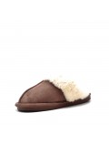 Men's faux fur slipper