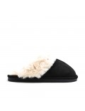 Men's faux fur slipper