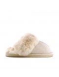 Men's faux fur slipper