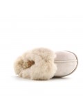 Men's faux fur slipper