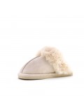 Men's faux fur slipper