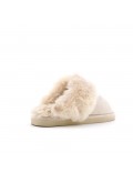 Men's faux fur slipper