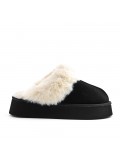 Women's faux fur slipper