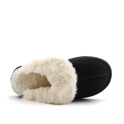 Women's faux fur slipper