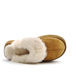 Women's faux fur slipper