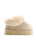 Women's faux fur slipper