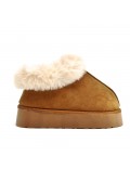 Women's faux fur slipper