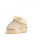 Women's faux fur slipper