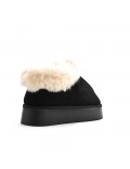 Women's faux fur slipper