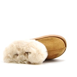 Women's faux fur slipper