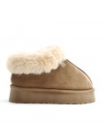 Women's faux fur slipper