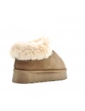 Women's faux fur slipper