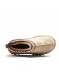 Women's faux fur slipper