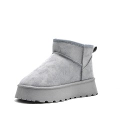 Women's classic fur ankle boots