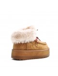 Comfort boot detail with fur