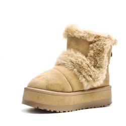 Comfort boot detail with fur