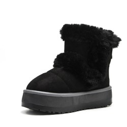 Comfort boot detail with fur