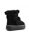 Comfort boot detail with fur