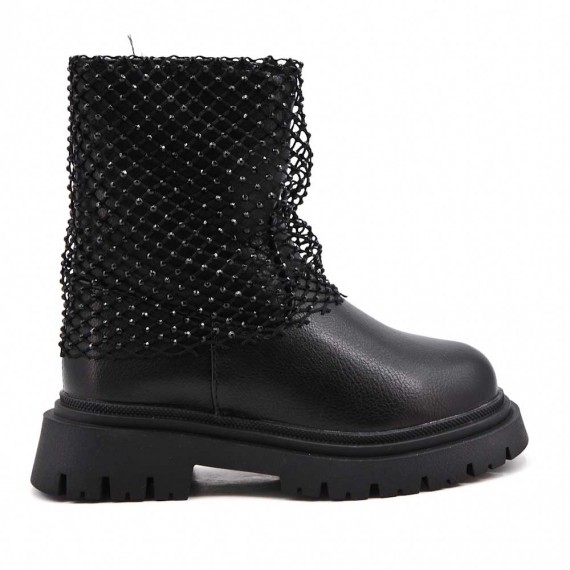 Faux leather children's boot