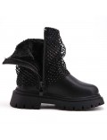 Faux leather children's boot