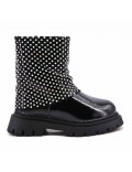 Faux leather children's boot