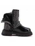 Faux leather children's boot