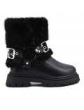 Faux leather children's boot