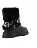 Faux leather children's boot