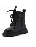 Faux leather children's boot