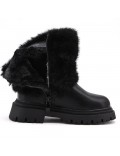 Faux leather children's boot