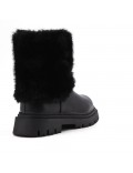 Faux leather children's boot