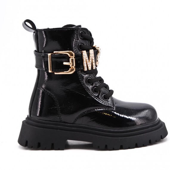 Faux leather children's boot