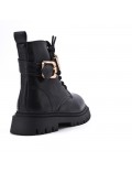 Faux leather children's boot