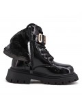 Faux leather children's boot