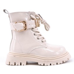 Faux leather children's boot