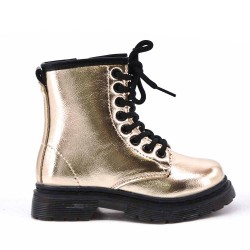 Faux leather children's boot