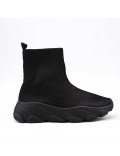 Children's textile ankle boots