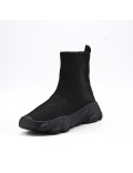 Children's textile ankle boots