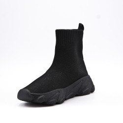 Children's textile ankle boots